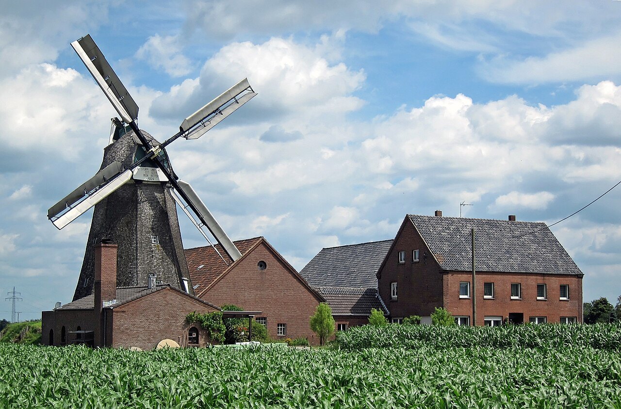 The windmill in Donsbrüggen.