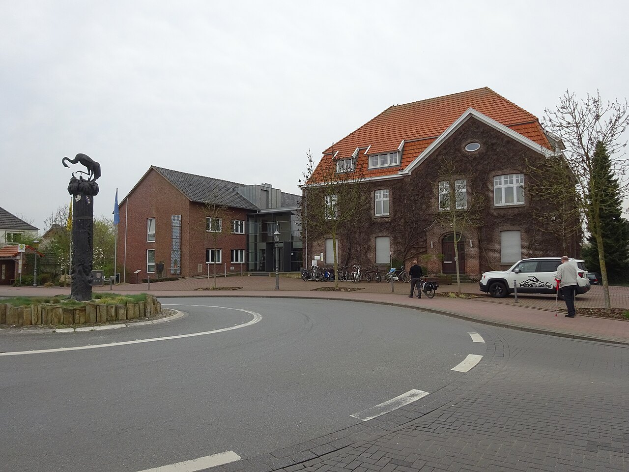 Klever Straße in Kranenburg.