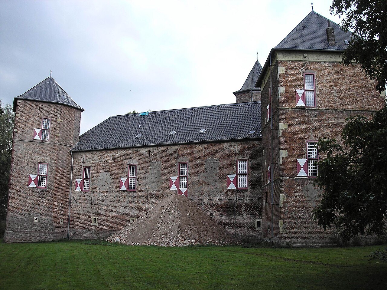 The exterior of Haus Zelem.
